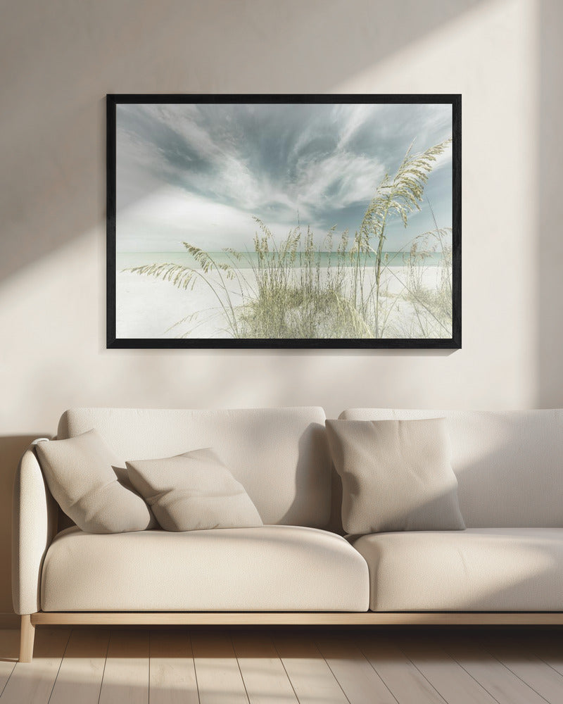 Himmlische Ruhe am Strand | Leinwand