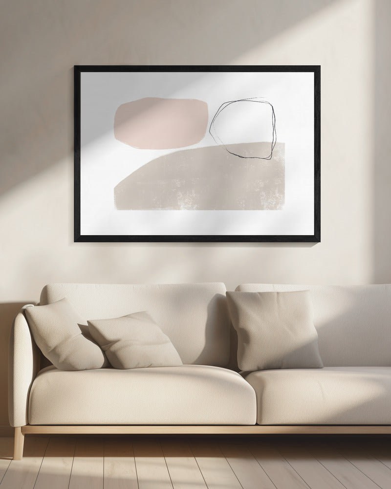 Abstrakte geometrische Formen | Leinwand