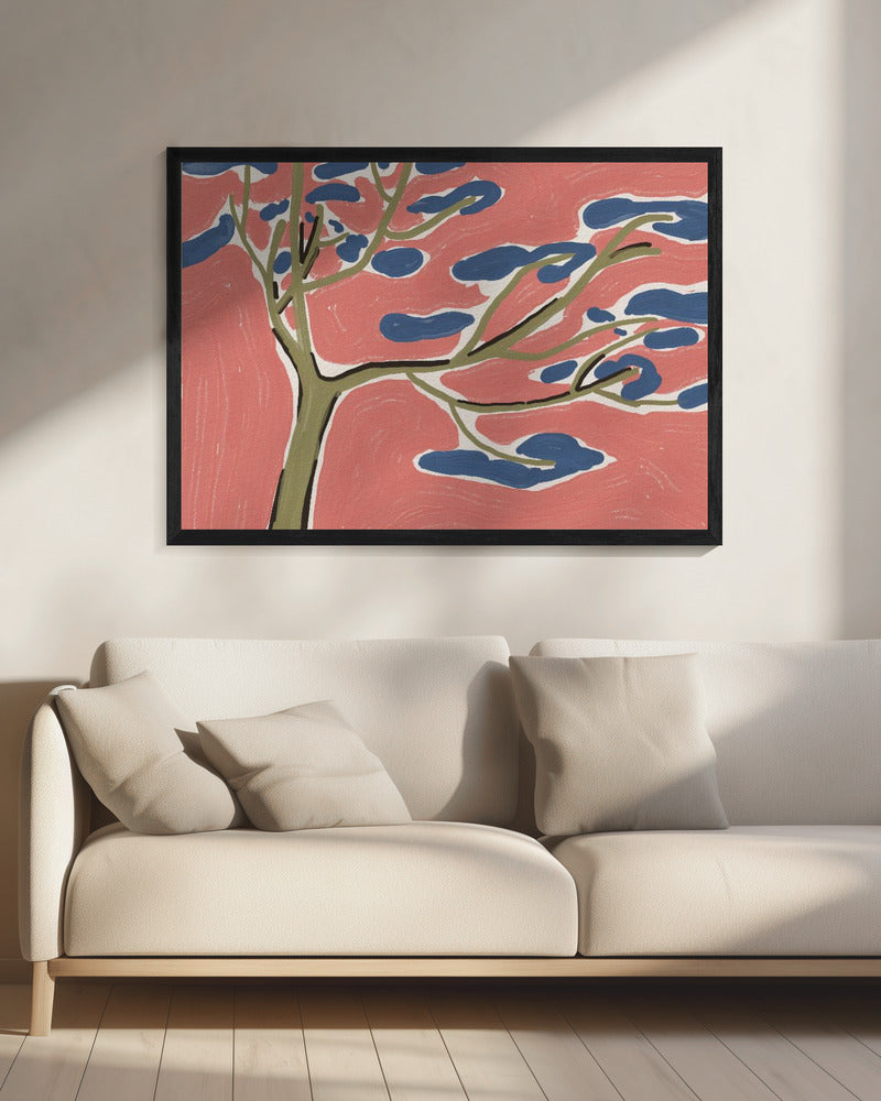 Bonsai-Baum-Kunstgemälde | Leinwand
