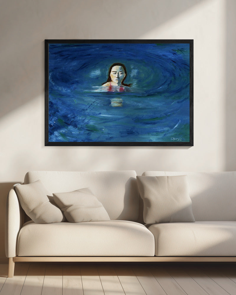 Ozeanschwimmer | Leinwand
