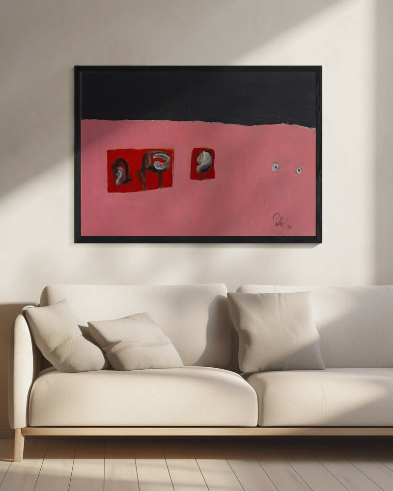 Beobachtende Augen | Leinwand