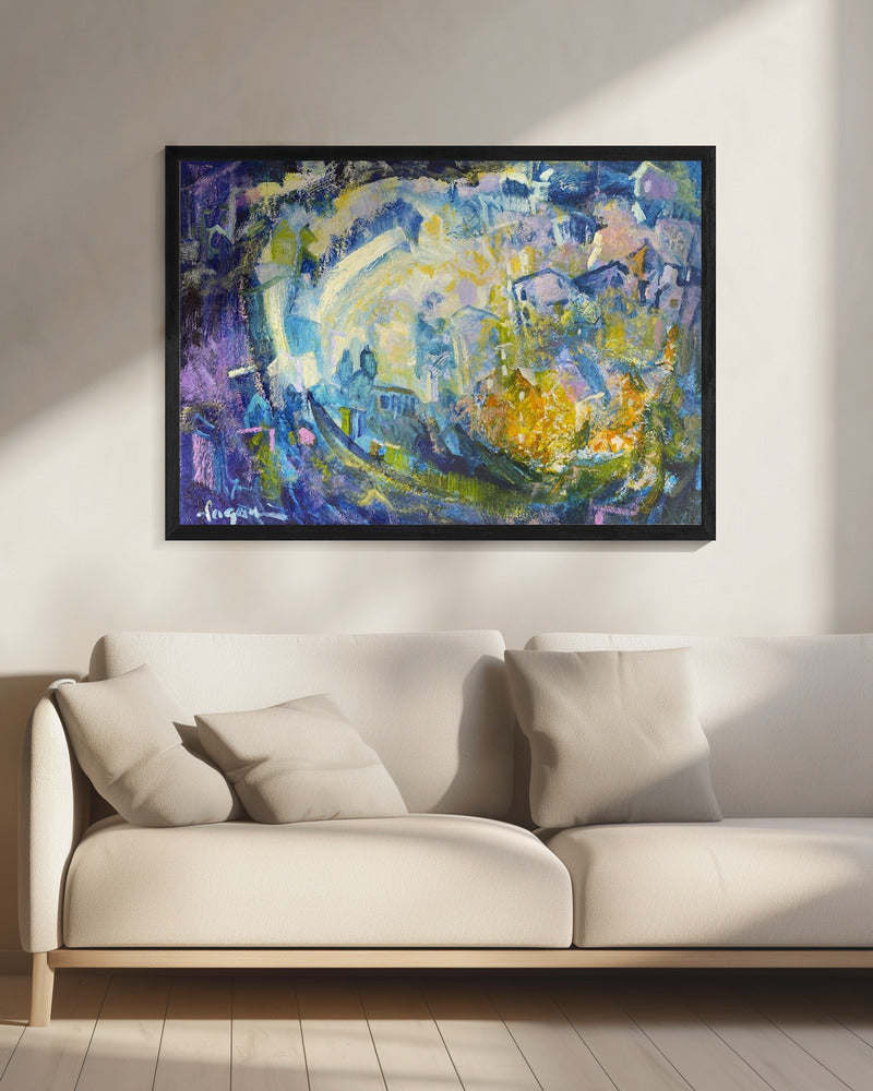 Die Kunst des stillen Zuhörens | Leinwand