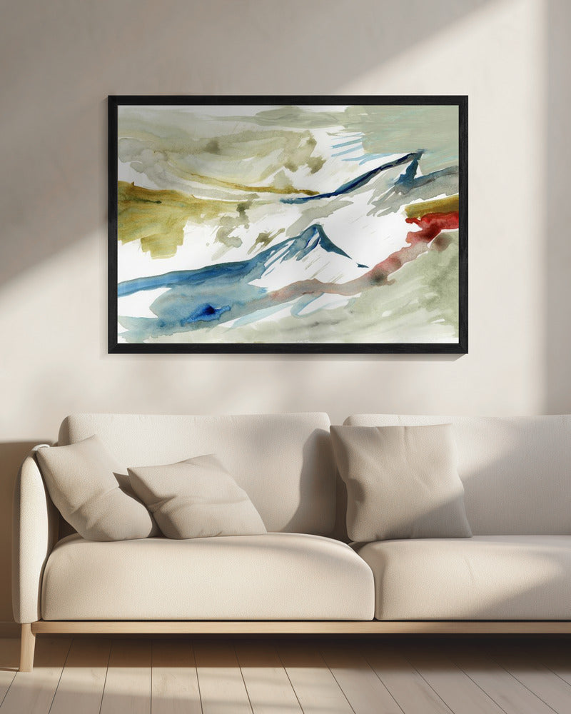 Abstrakte Landschaft 1 | Leinwand