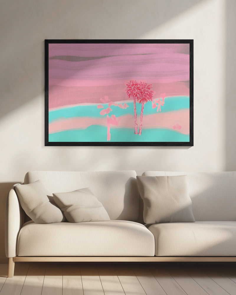 Beach Sundown In Sicily | Canvas