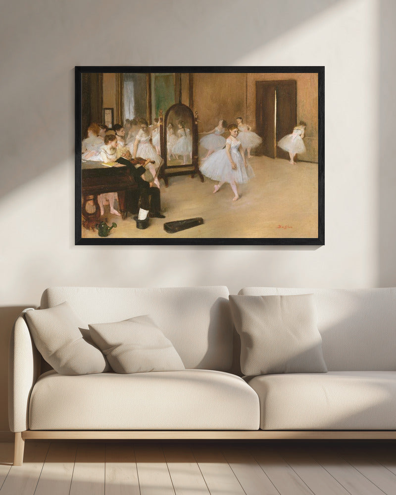 Der Tanzkurs | Leinwand