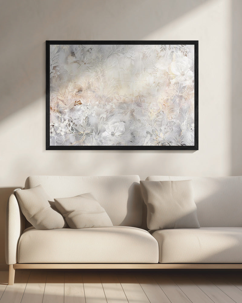 Blumenkunst, Blumenkunst, Wandkunst, Illustration, 026, Leinwand