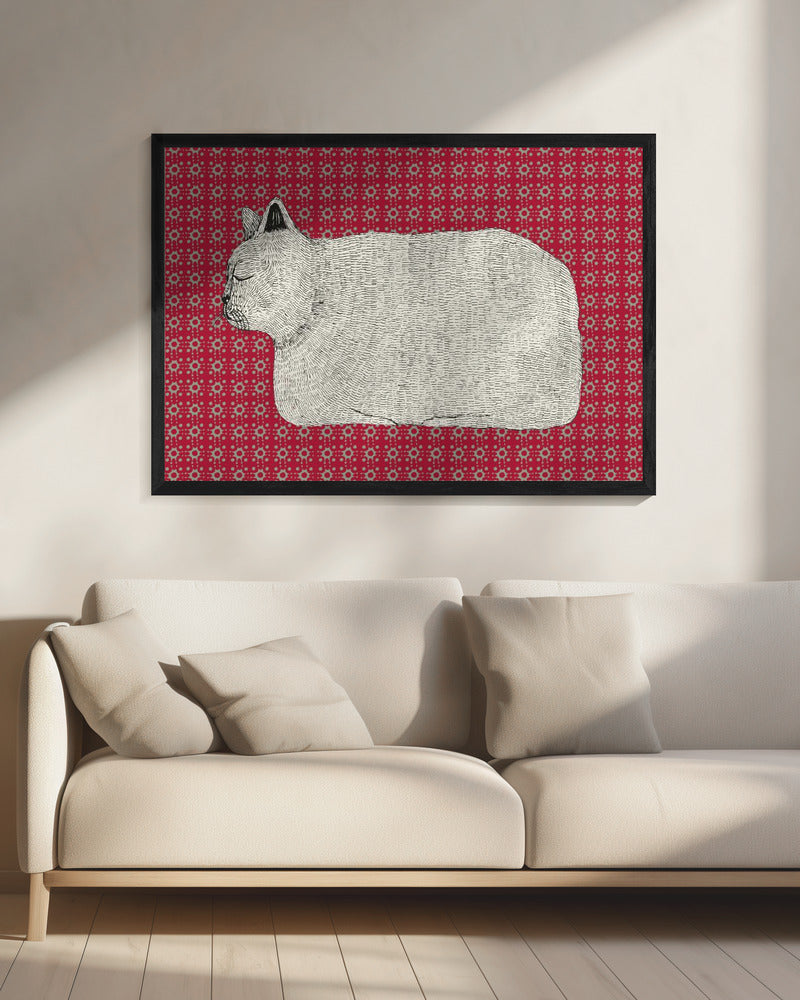 Brotkatze | Leinwand
