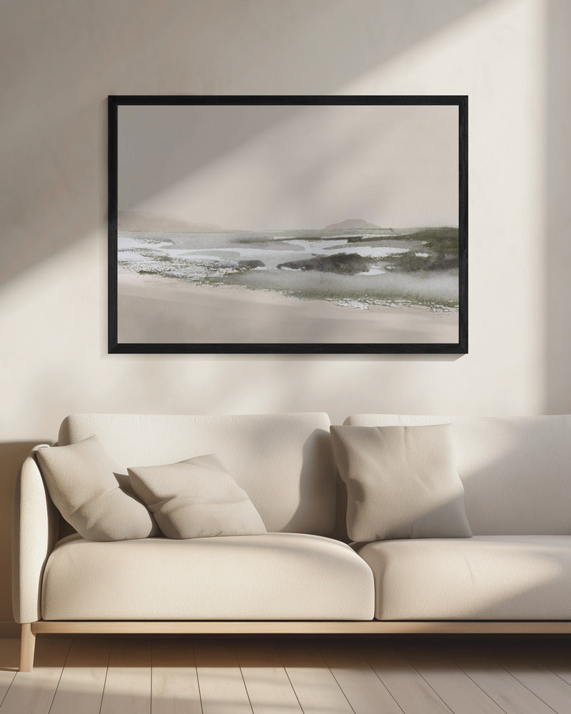Ruhiger Strand | Leinwand