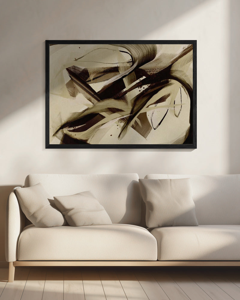 Eleganz in Bewegung | Leinwand