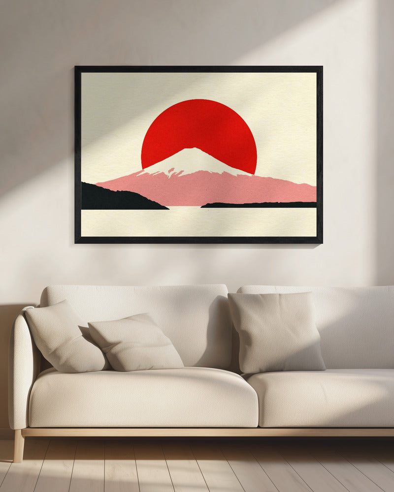 Fuji Sonne | Leinwand