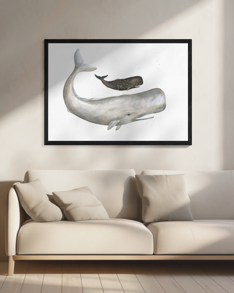 Gentle Ocean Giants | Canvas