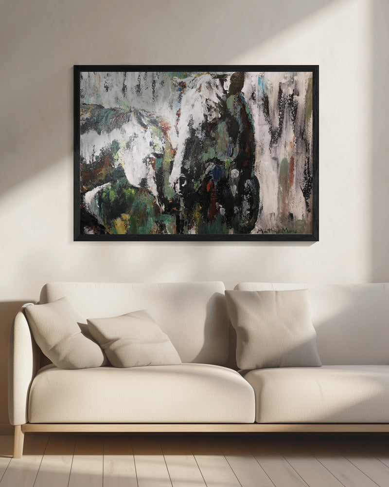 Flüstern des Herzens | Leinwand