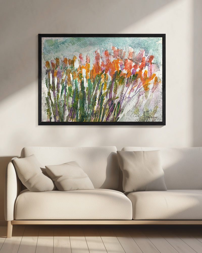 Orchideenleidenschaft | Leinwand