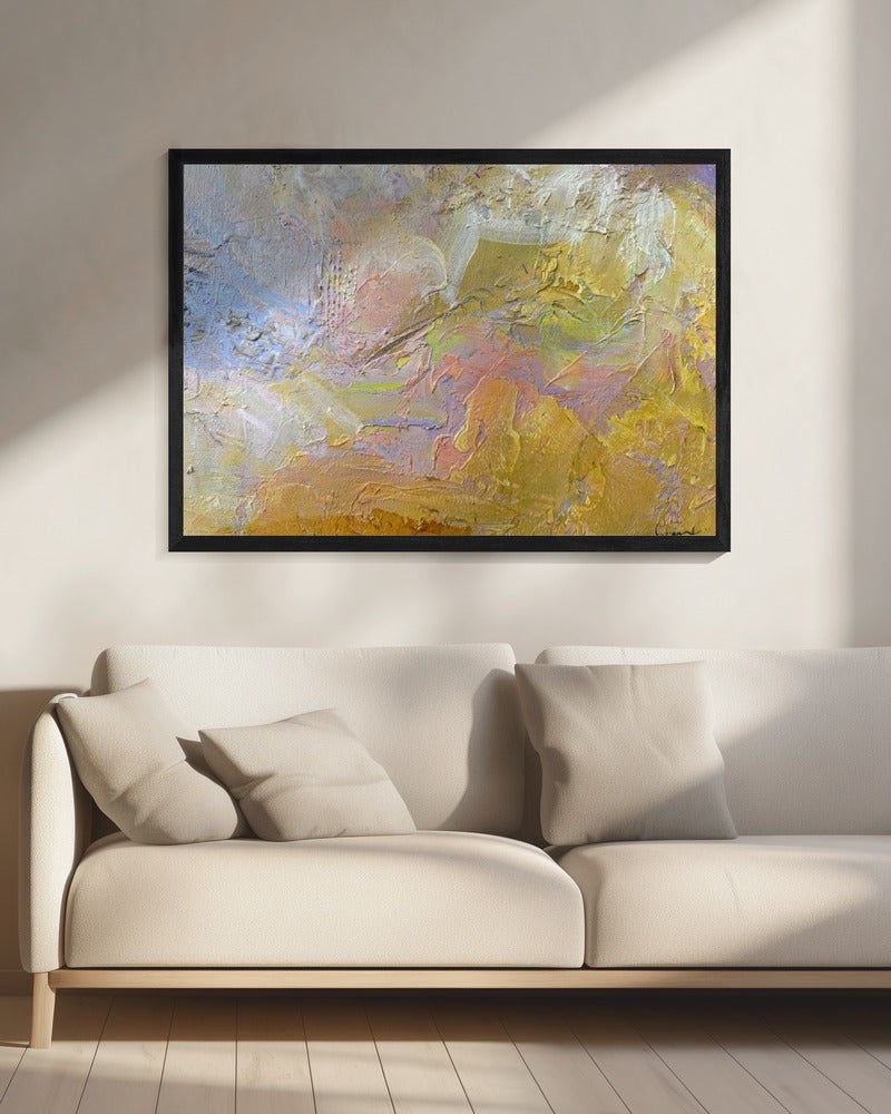 Golden Huescape | Leinwand