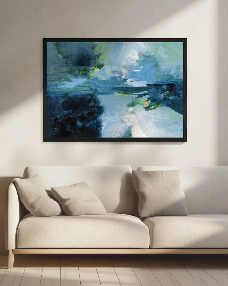 Eine ruhige Reflexionslandschaft 1 | Leinwand