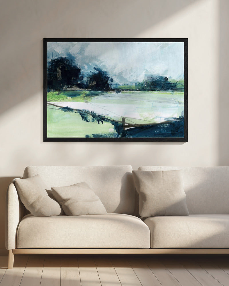 Eine ruhige Reflexionslandschaft 2 | Leinwand