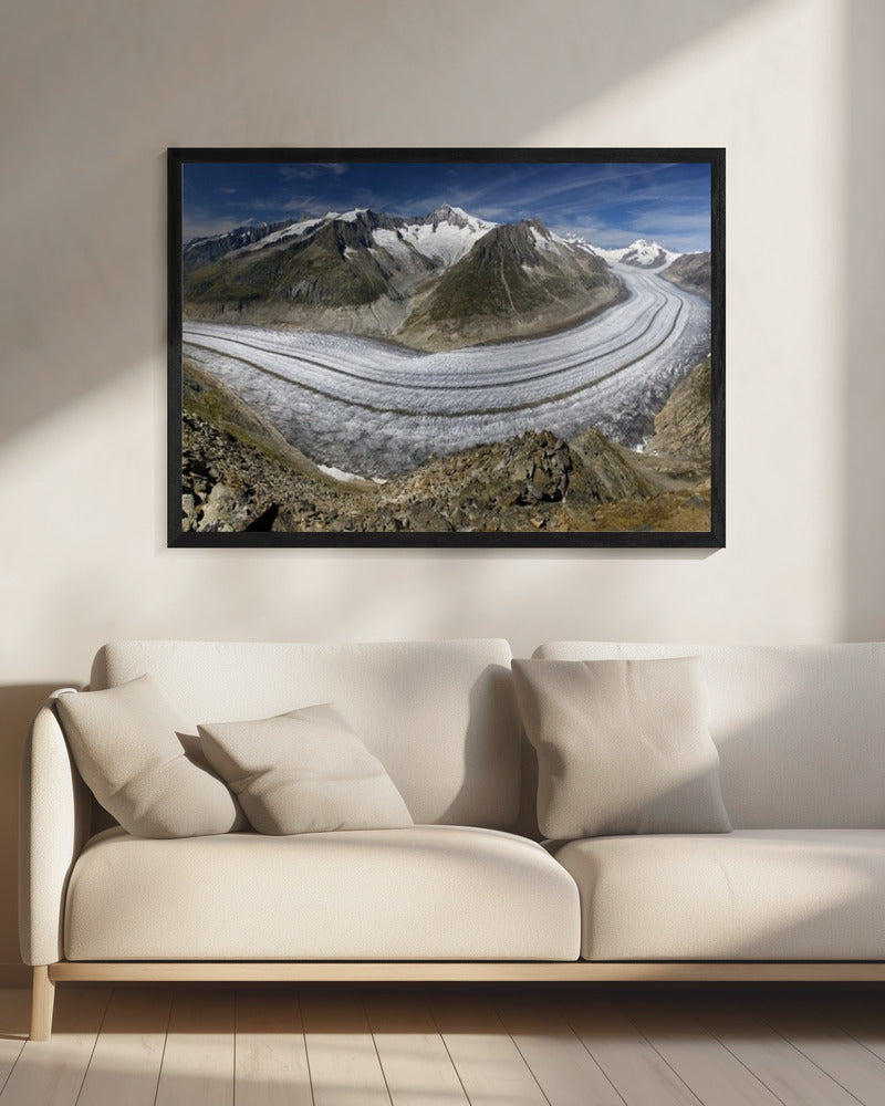 Aletschgletscher | Leinwand