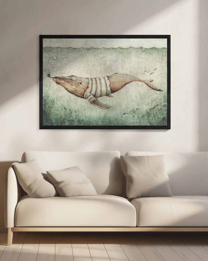 Seemann der Tiefsee | Leinwand