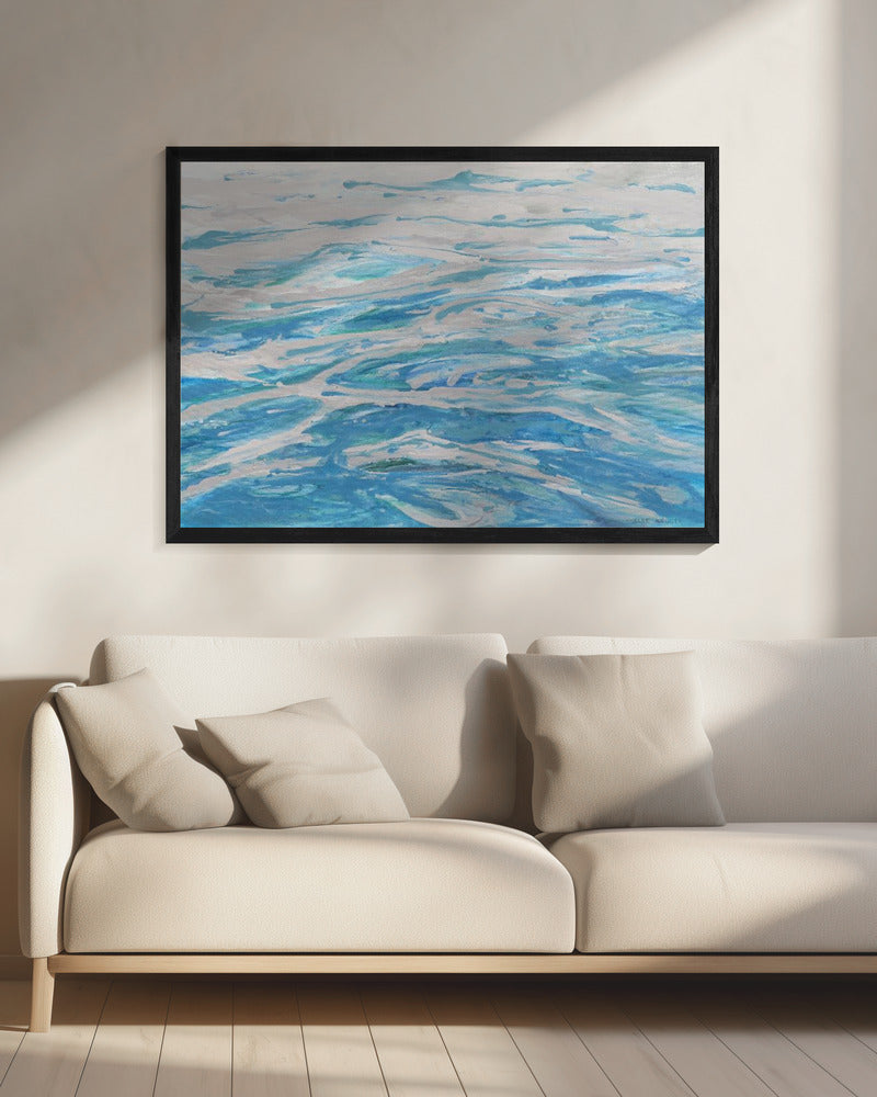 Wassermuster | Leinwand