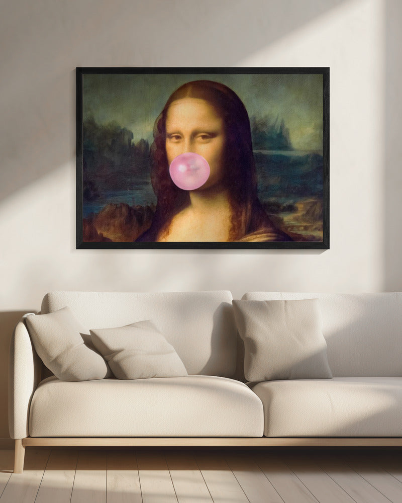 Mona Lisa Kaugummi | Leinwand