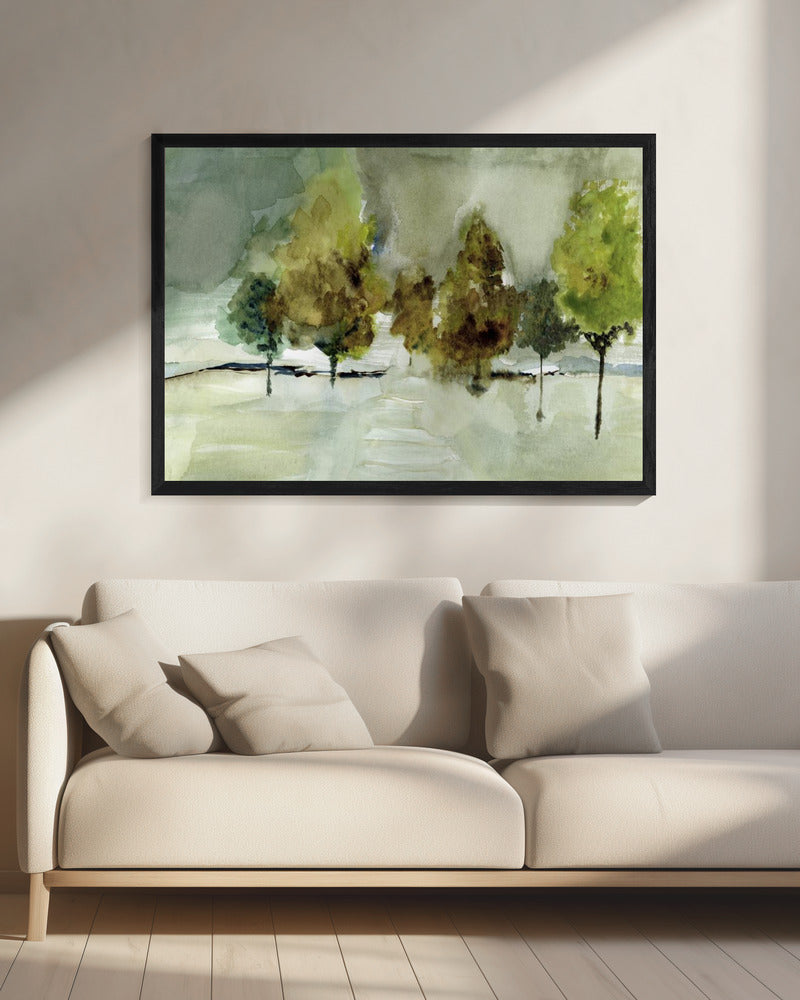 Flüsternde Wälder | Leinwand