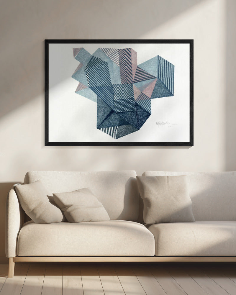 Polygonale Form II. | Leinwand
