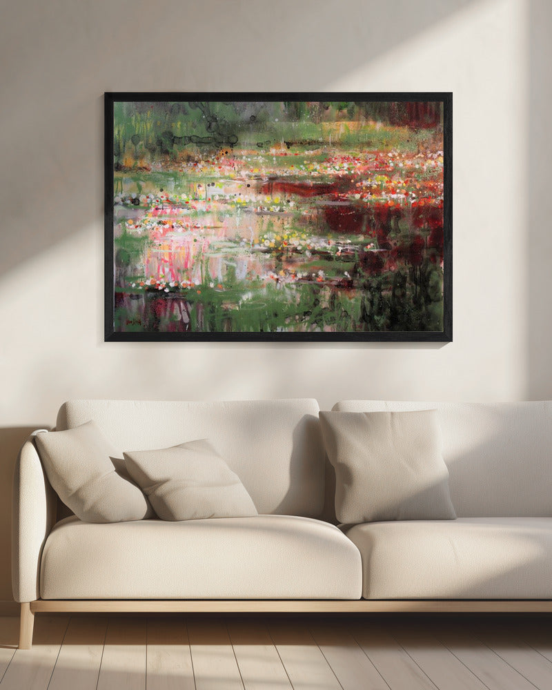 MonetMonetMonet (Rot) | Leinwand
