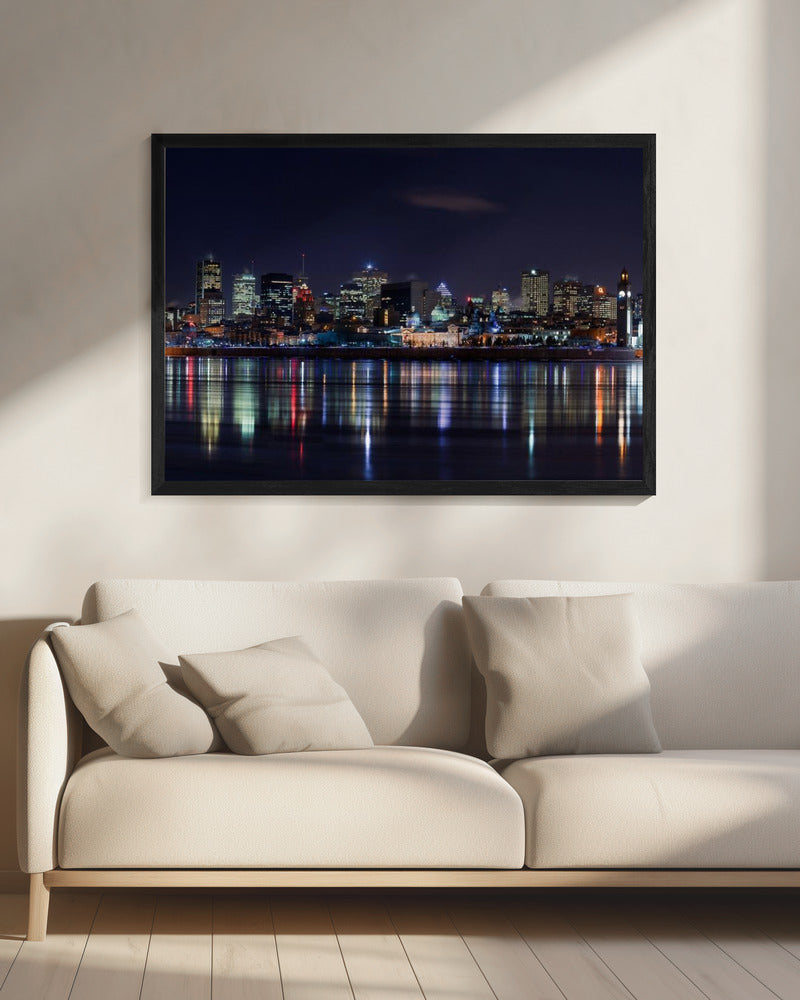 Montreal Nacht | Leinwand