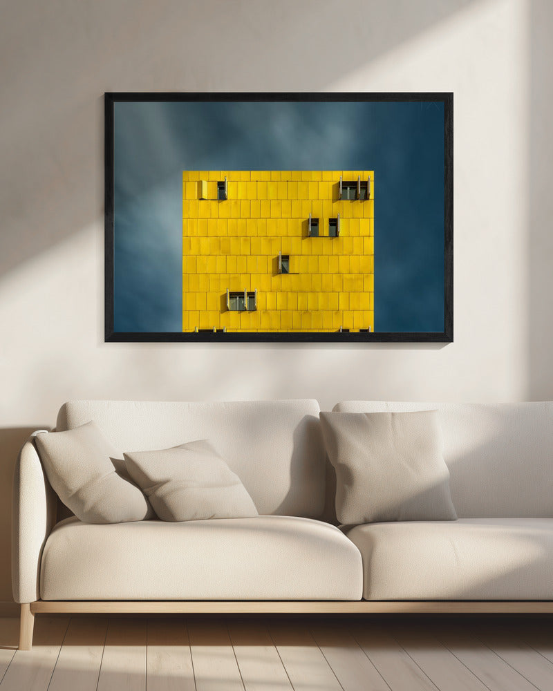 Gelb und Blau | Leinwand