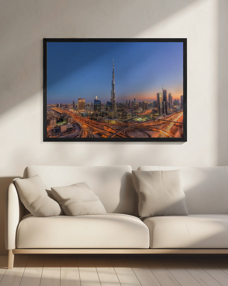 Der erstaunliche Burj Khalifa | Leinwand