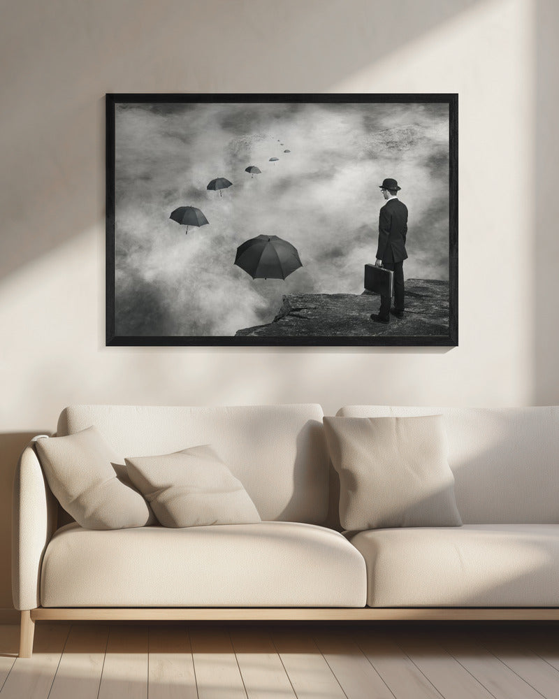 Der weniger befahrene Weg | Leinwand