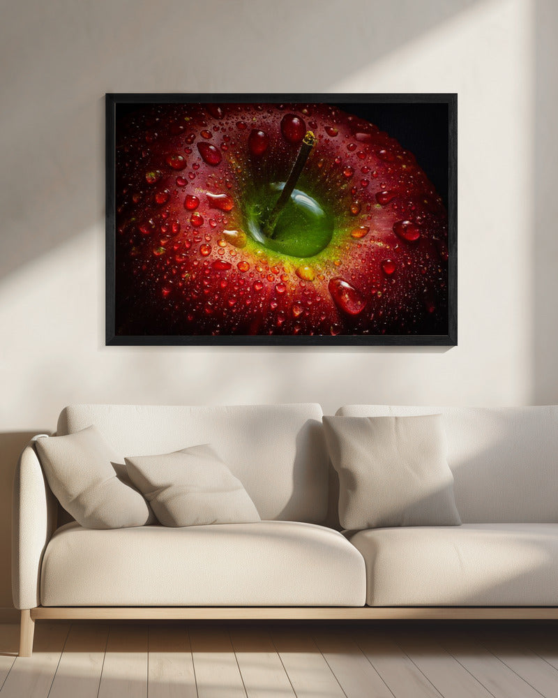 Roter Apfel | Leinwand