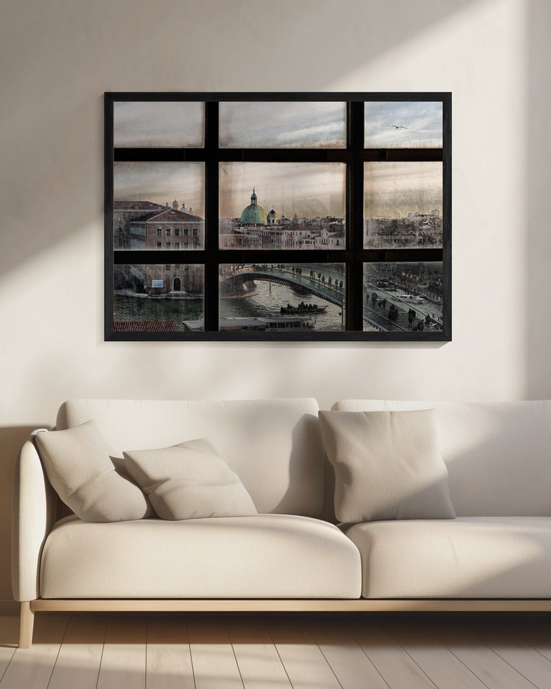 Venedig Fenster | Leinwand