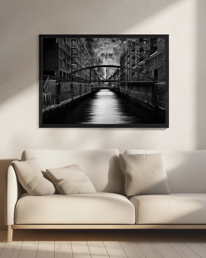 Die andere Seite von Hamburg | Leinwand