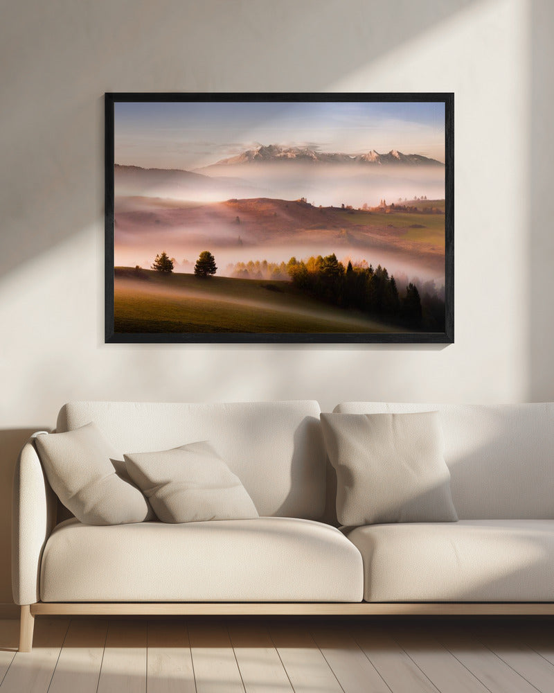 Nur eine Stille | Leinwand