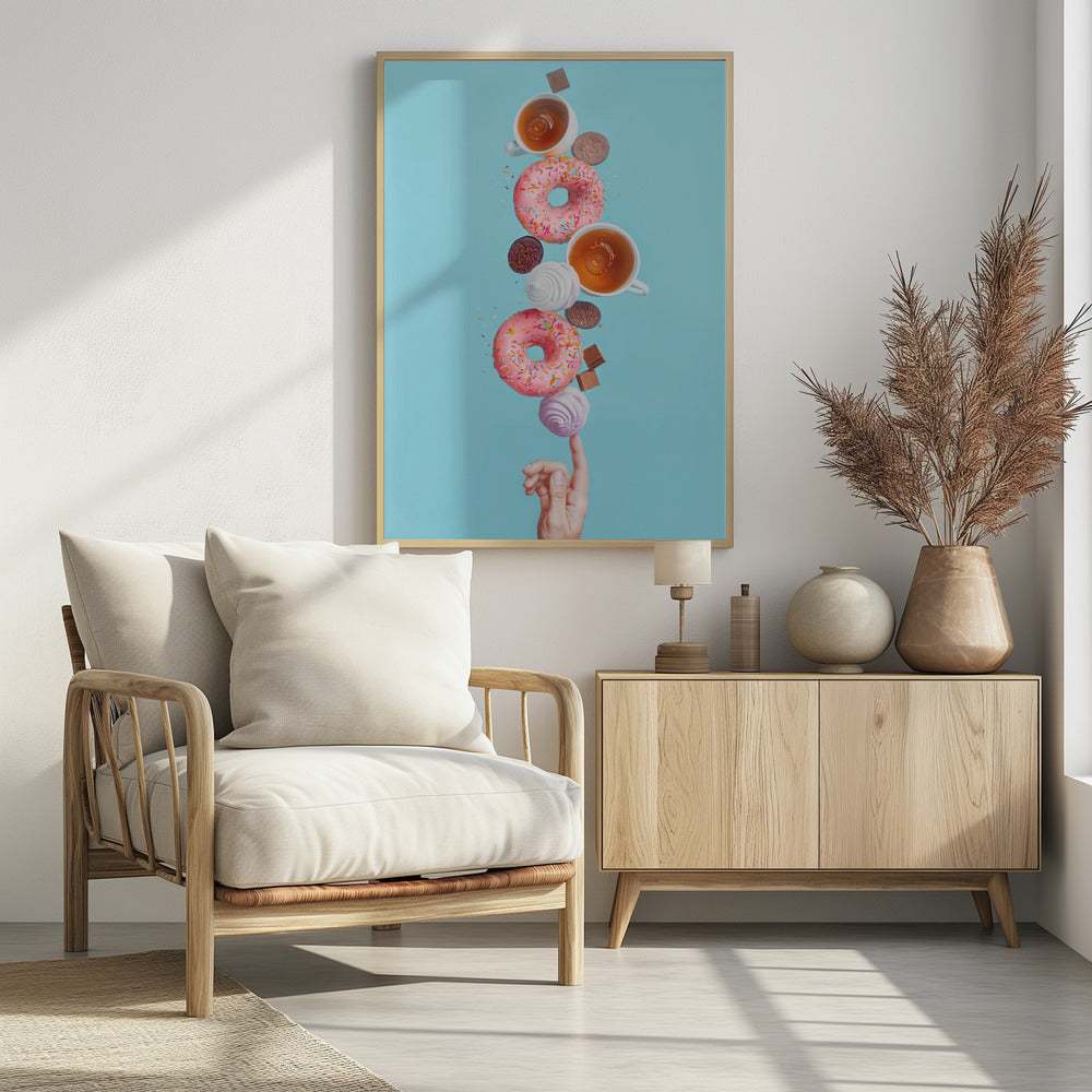 Wochenend-Donuts | Poster