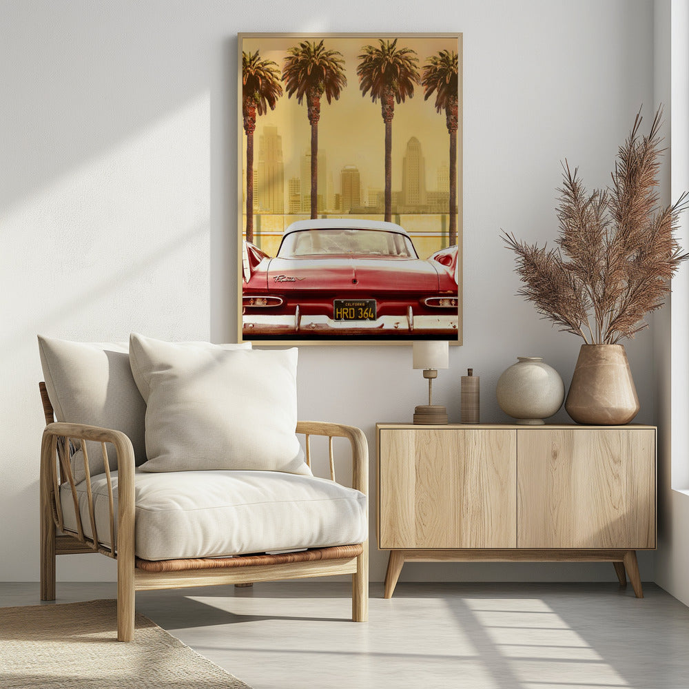 PLYMOUTH SAVOY MIT PALMEN | Poster