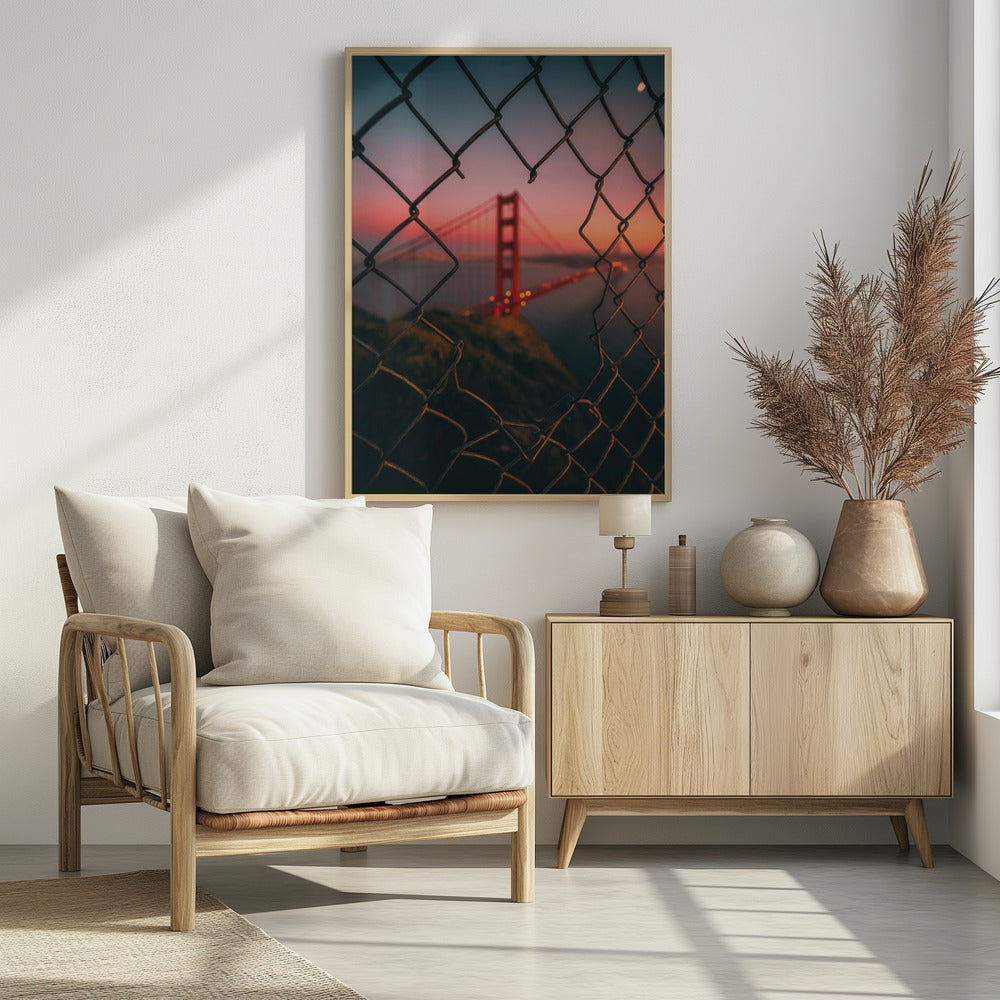 Golden Gate Käfig | Poster