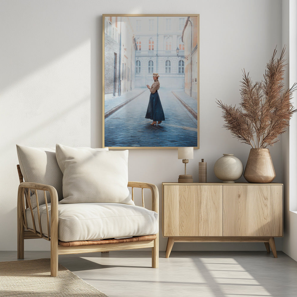 Einsamer Spaziergang | Poster