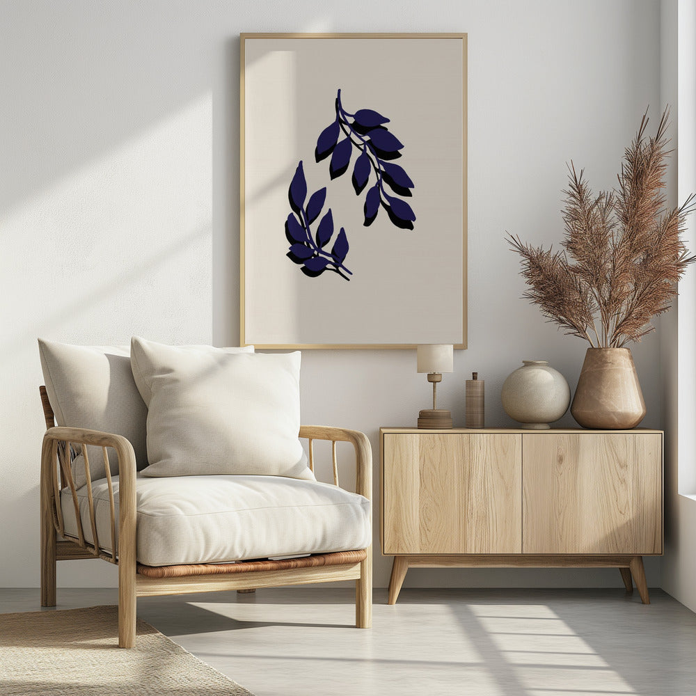 Blaue Zweige | Poster