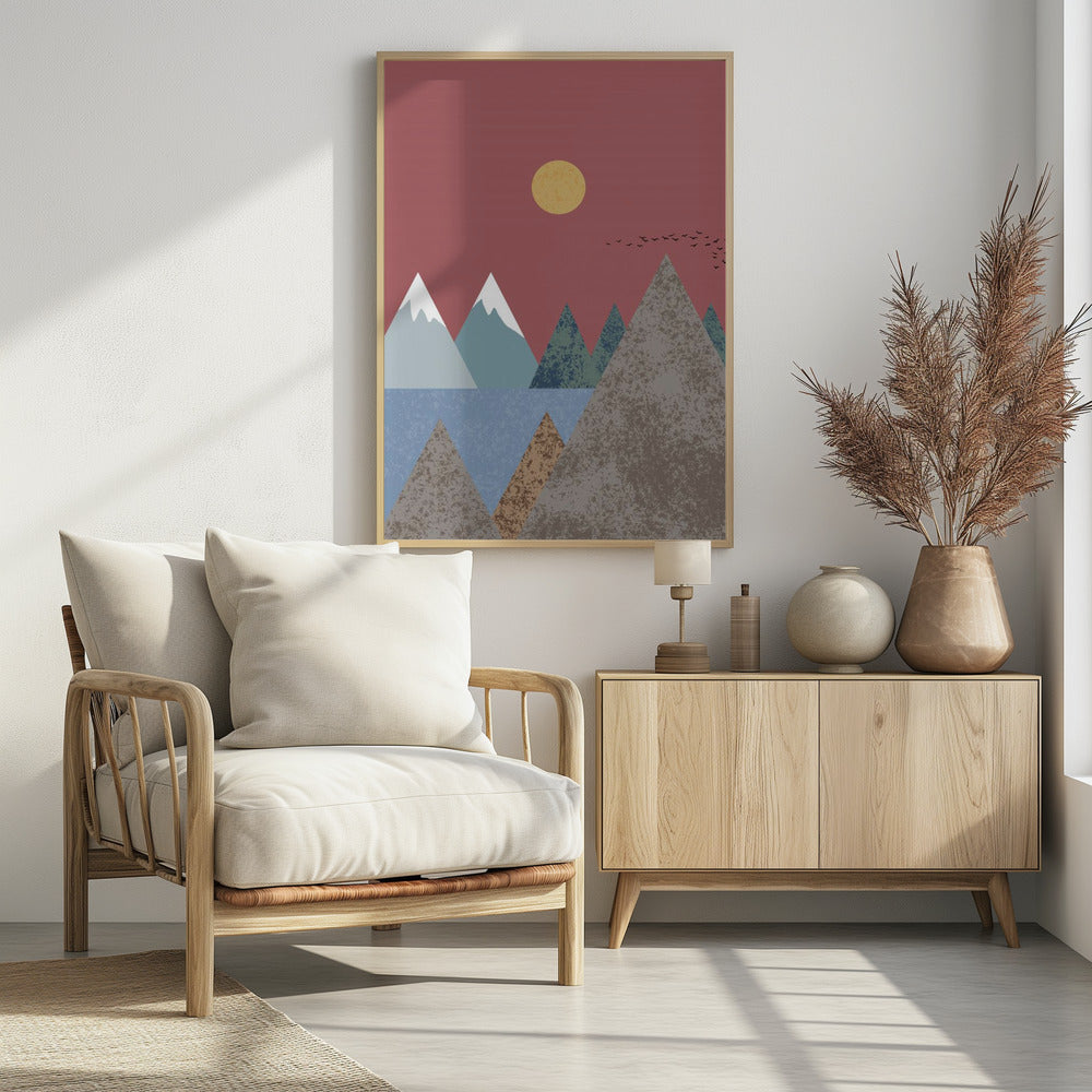Mountain landscape | Poster