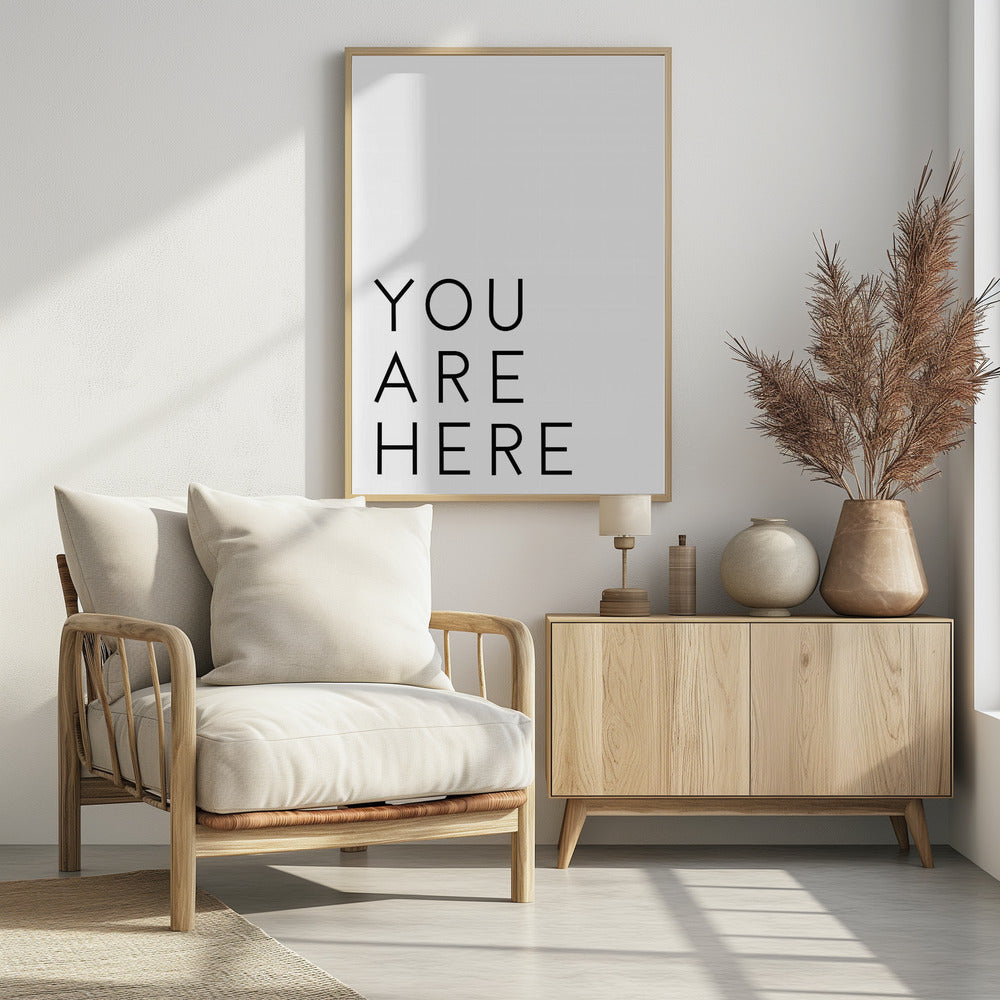 Du bist hier | Poster