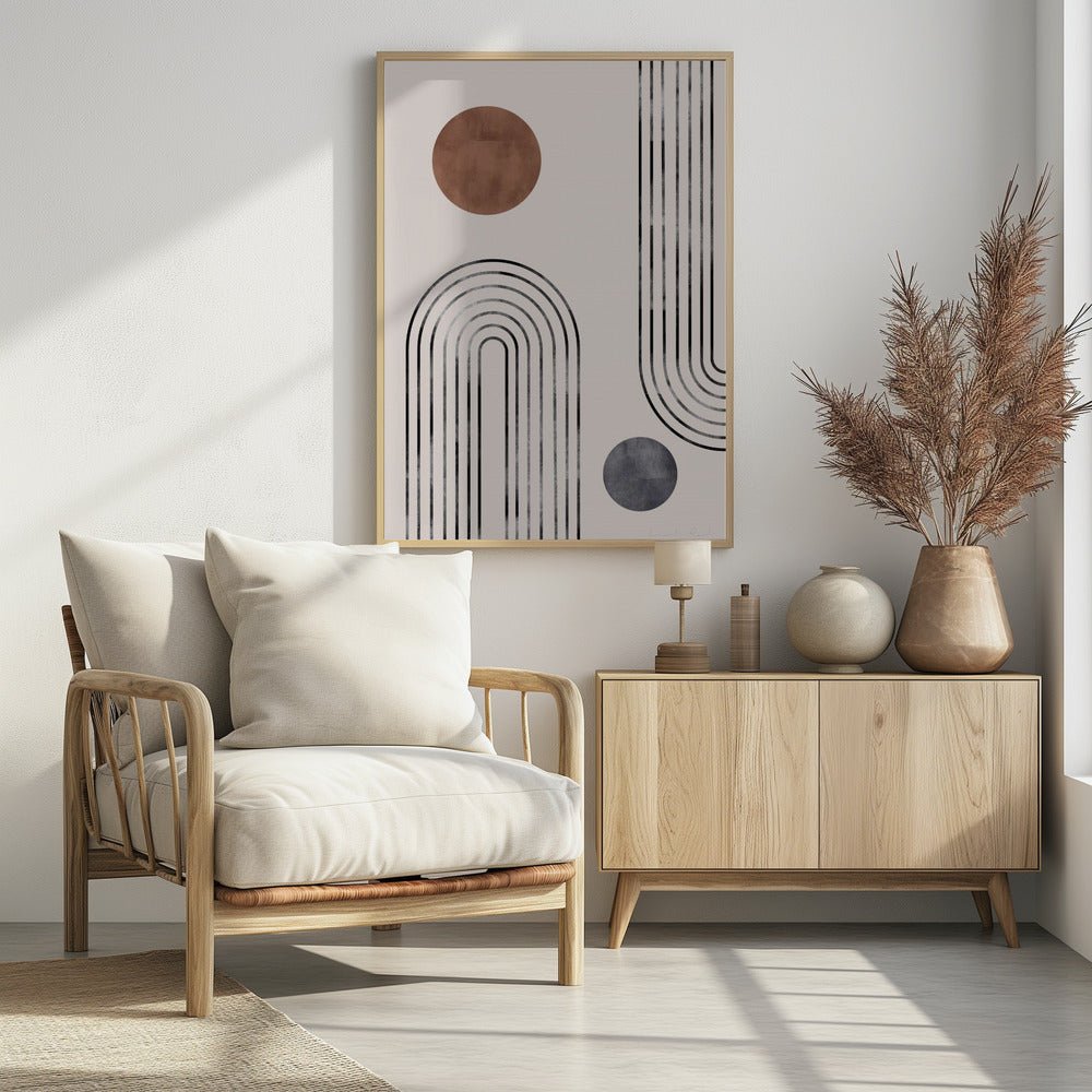 Bögen und Knospen | Poster