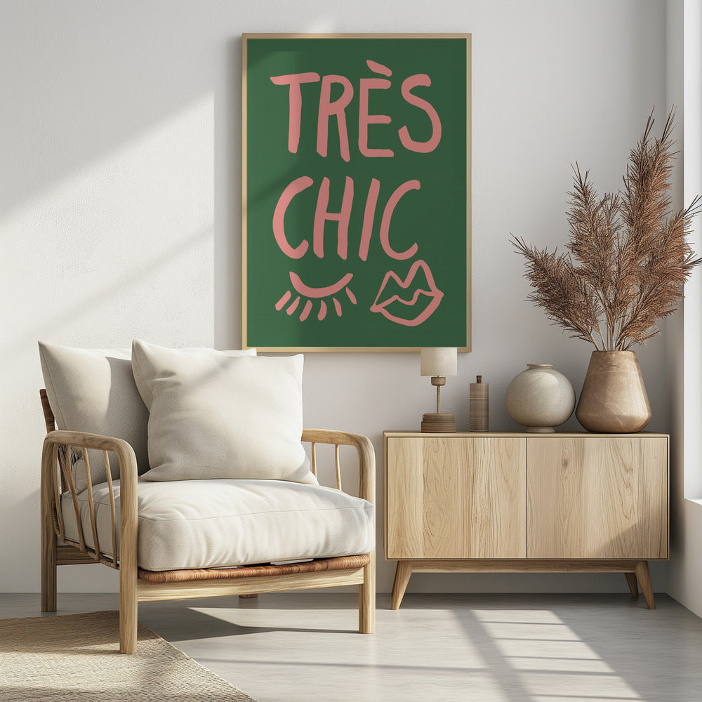 Très Chic Grün | Poster