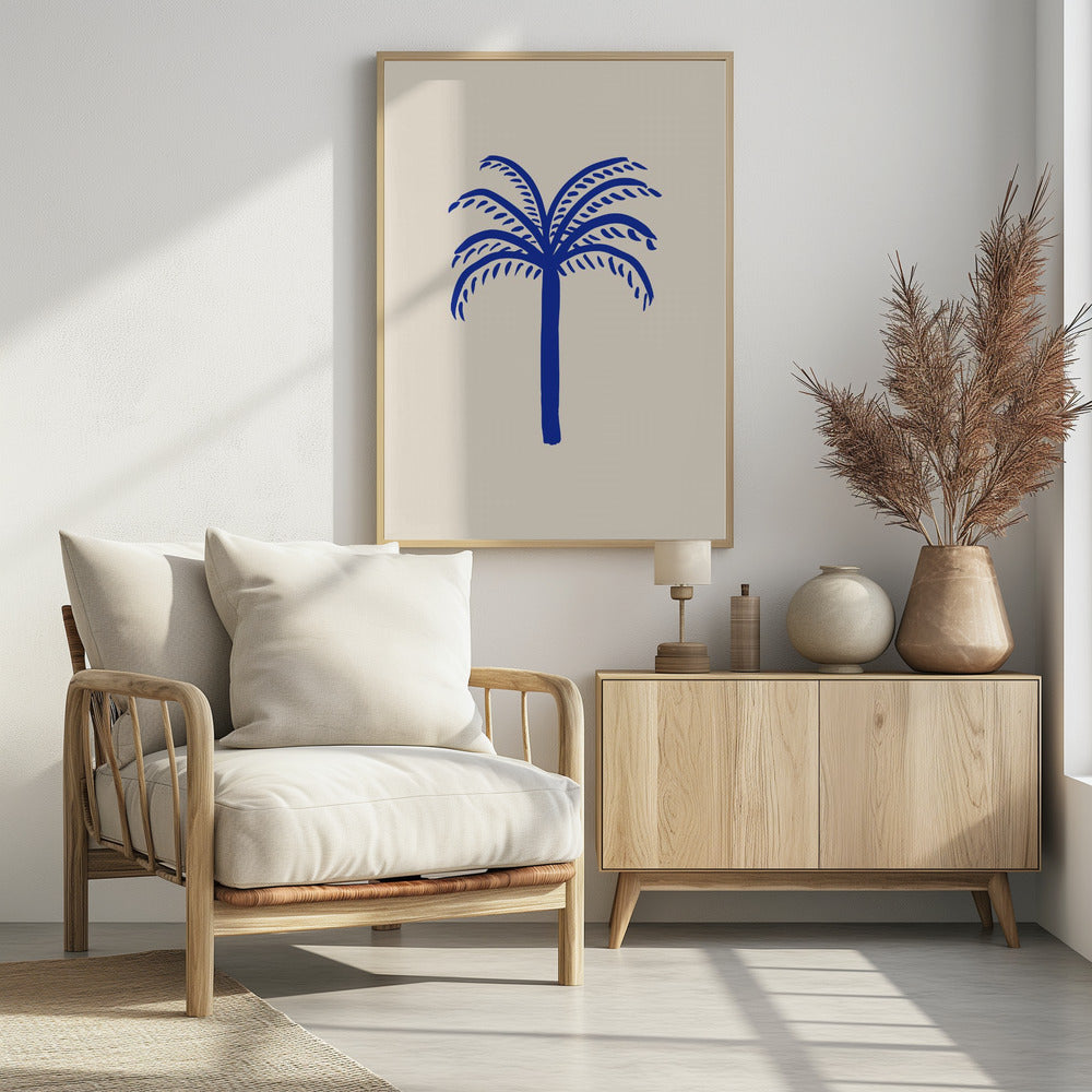 Blaue Palme | Poster