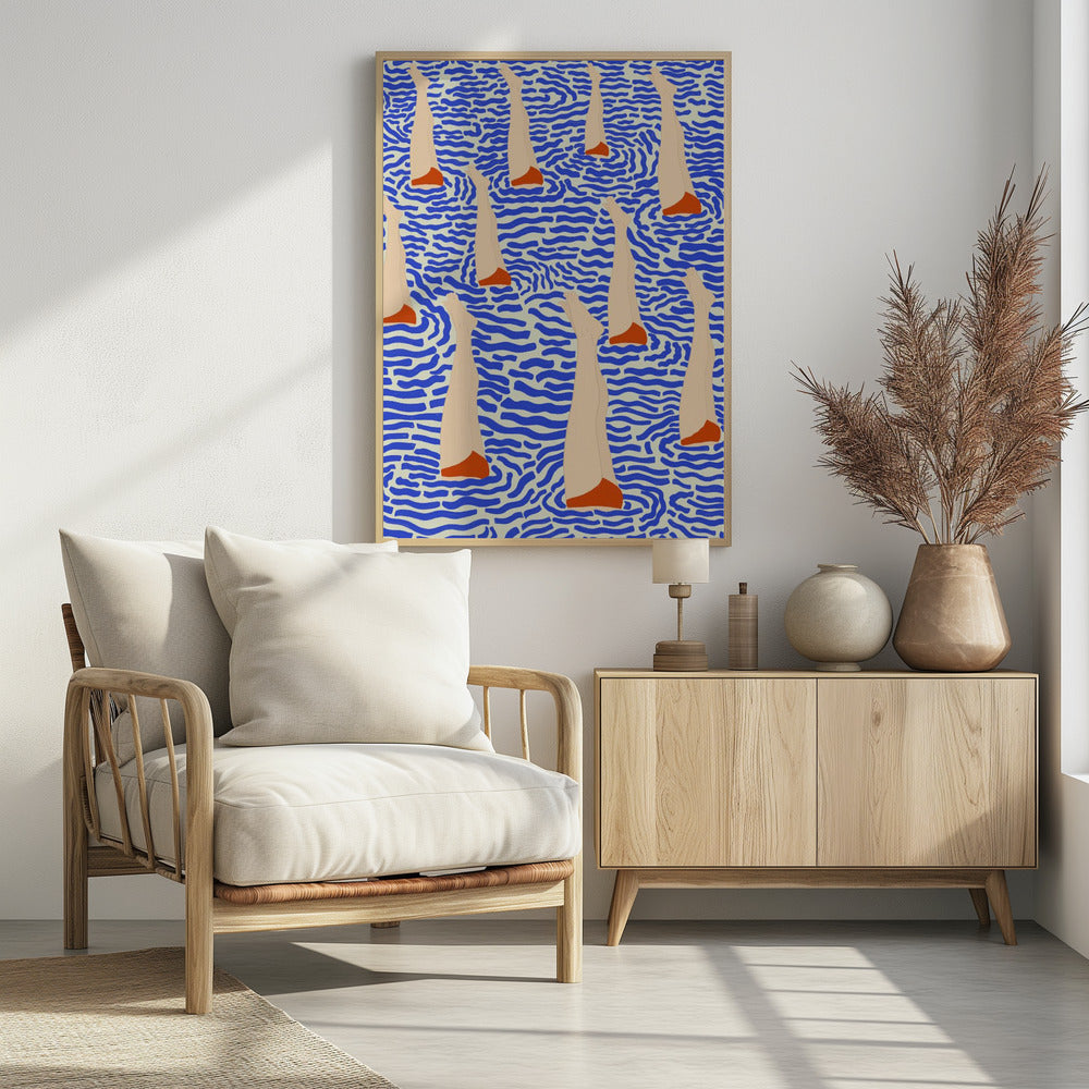Bañistas | Poster