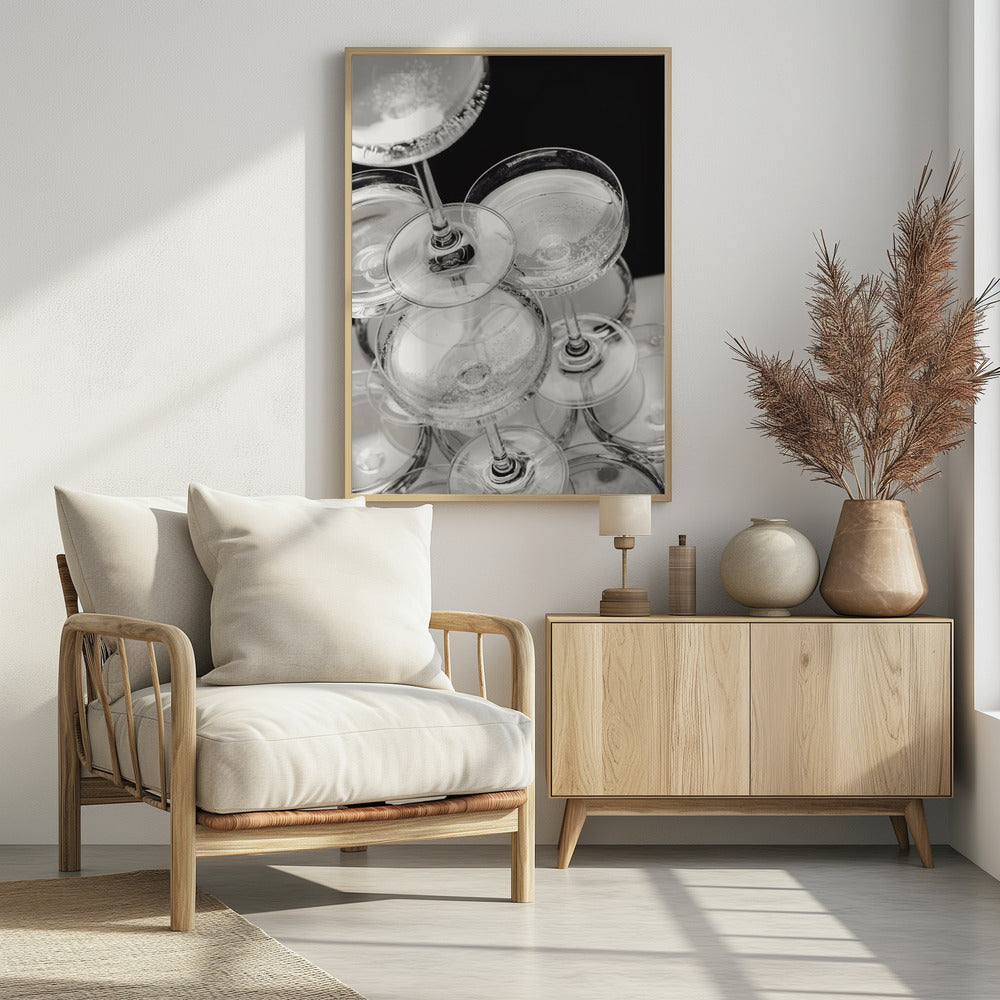 Champagnerturm_5 | Poster