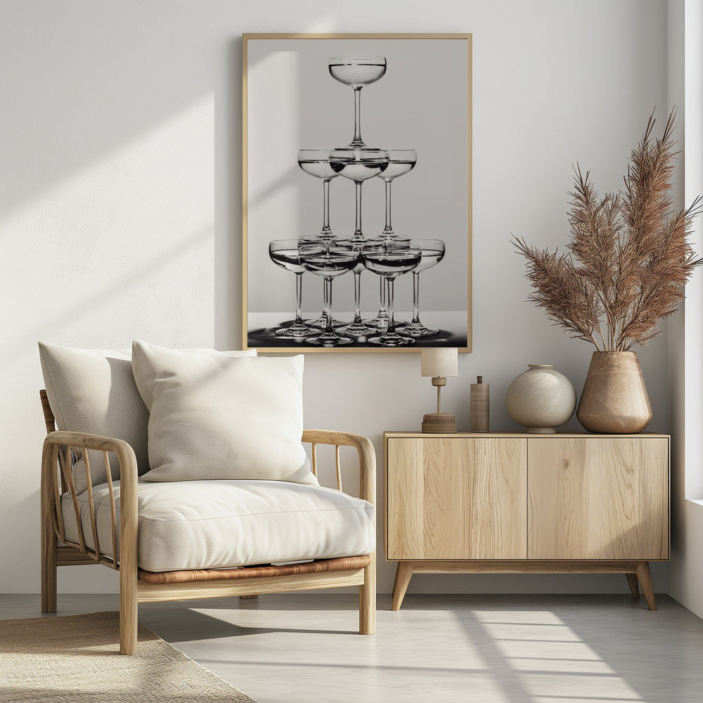 Champagnerturm_6 | Poster