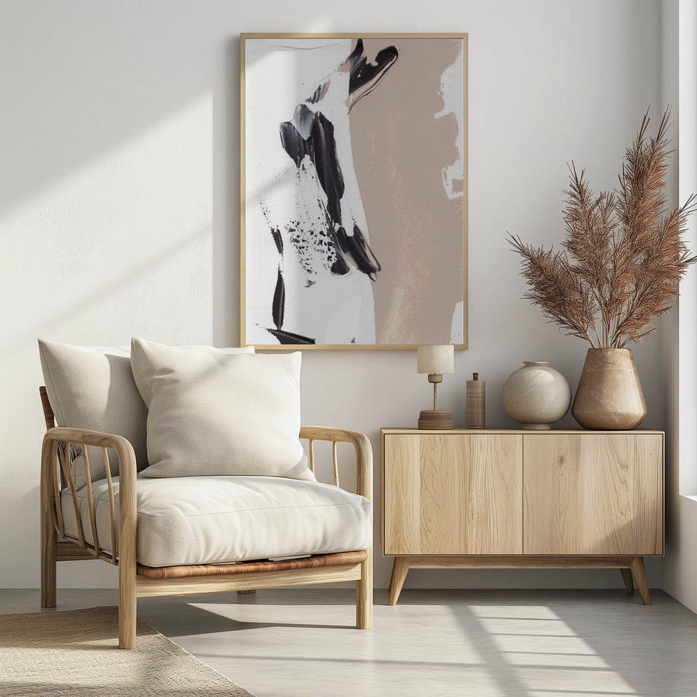 Monochrome Eleganz | Poster