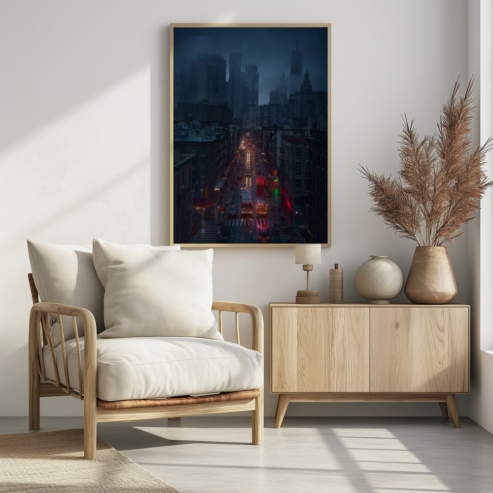 Regen in Chinatown | Poster